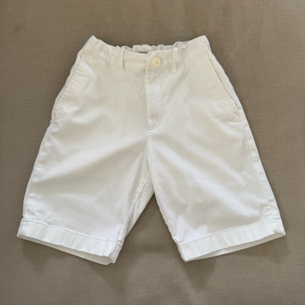 Crewcuts White Boys Shorts